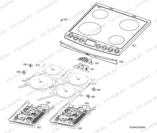 Схема №1 EKI6761AEW с изображением Всякое для духового шкафа Aeg 5612545037